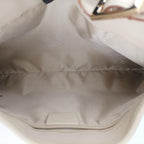 Gucci Jackie Ivory Beige Canvas Leather Handbag — view 9