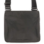 Prada Re-Nylon Saffiano Leather Shoulder Bag Black — view 3
