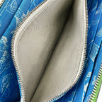Hermes Aunage Rodeo Des Cowgirls Silk in Azap Wallet Vert Yucca Green — view 7