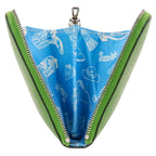 Hermes Aunage Rodeo Des Cowgirls Silk in Azap Wallet Vert Yucca Green — view 6