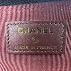 Chanel Classic Zip Coin Purse Caviar Leather Quilted Case Black — view 8
