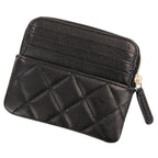 Chanel Classic Zip Coin Purse Caviar Leather Quilted Case Black — view 2