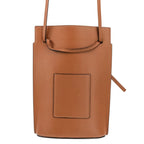 Loewe Anagram Dice Pocket Leather Shoulder Bag Brown — view 2