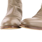 Hermes Jumping Boots Kelly Leather Long 36.5 Gray — view 9