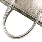 Dior Metallic Trotter Tote Silver — view 5