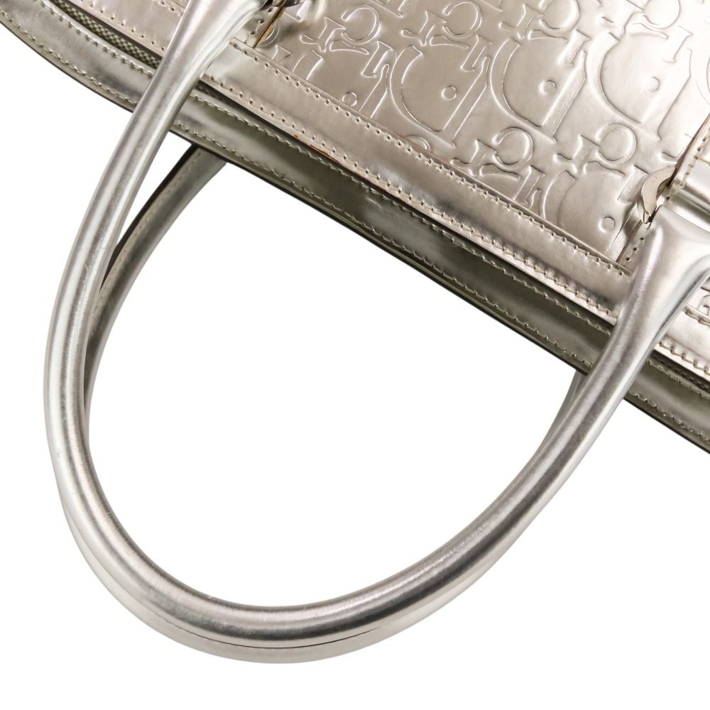 Dior Metallic Trotter Tote Silver — view 5