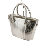 Dior Metallic Trotter Tote Silver — view 7