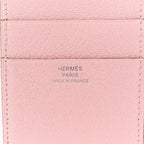 Hermes Bearn Combination Compact Wallet Trifold Rose Sakura Pink — view 8
