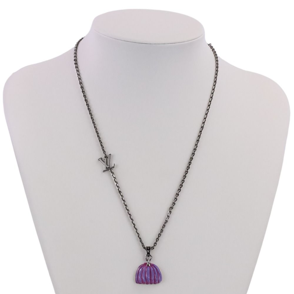 Louis Vuitton Yayoi Kusama Collaboration Pumpkin Pendant Pink Blue — view 5