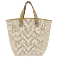 Hermes Cabas Chennai PM Tote Gray Ju White