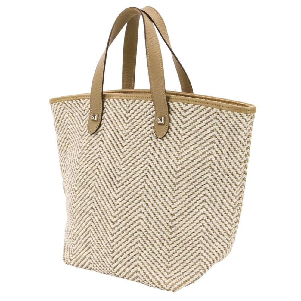 Hermes Cabas Chennai PM Tote Gray Ju White — view 6