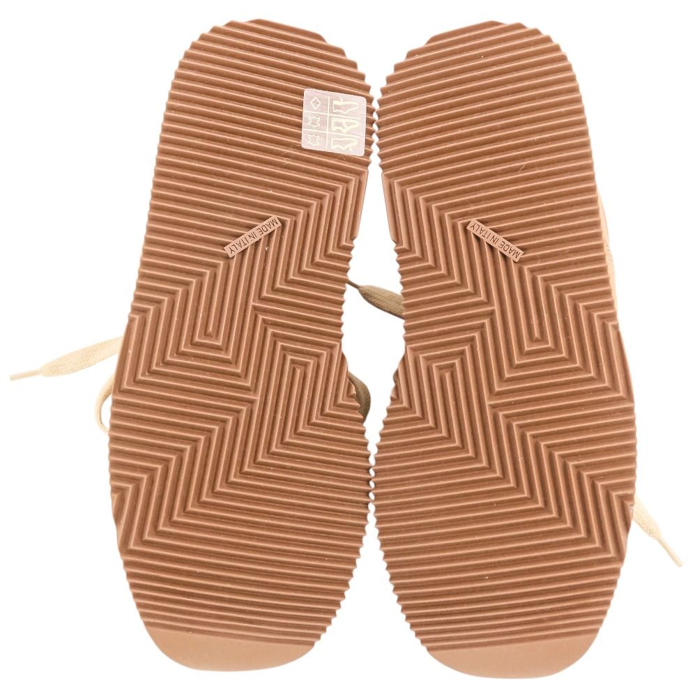 Hermes Quick Leather Low Cut Sneakers 36.5 Brown — view 7