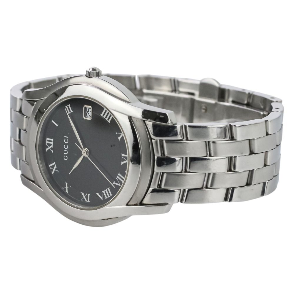 Gucci Quartz Watch Black Dial Silver — view 8
