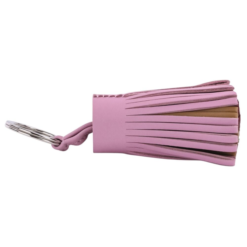 Hermes Carmen Tricolor Key Sling Bag Charm Annu Milo Mauveil Vest le Chai Rouge — view 8