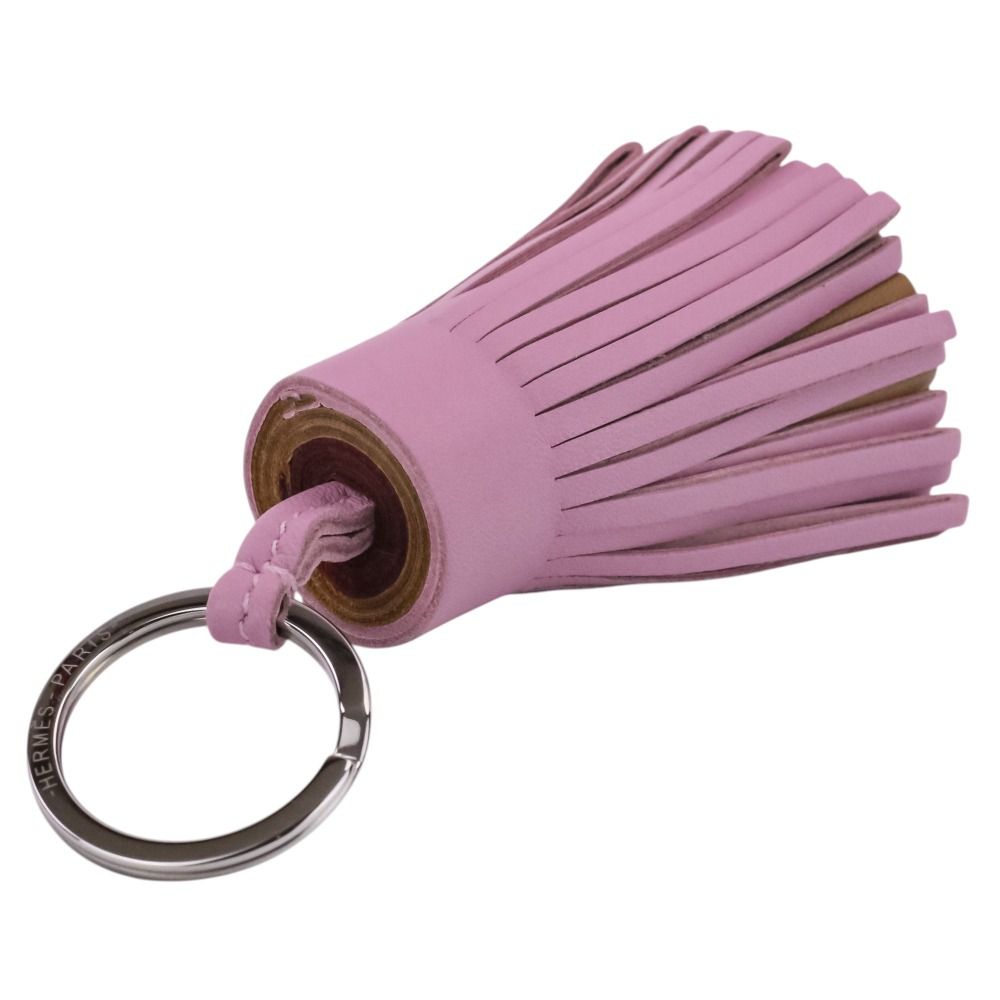 Hermes Carmen Tricolor Key Sling Bag Charm Annu Milo Mauveil Vest le Chai Rouge — view 3