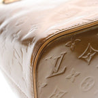 Louis Vuitton Vernis Houston Tote Metallic Brown Leather Patent Gold — view 5