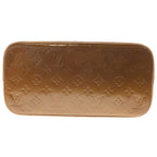 Louis Vuitton Vernis Houston Tote Metallic Brown Leather Patent Gold — view 4