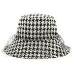 Dior Houndstooth Bucket Hat 59 — view 4