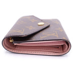 Louis Vuitton Monogram Portefeuille Victorine Rosevalerine Compact Wallet — view 3