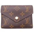 Louis Vuitton Monogram Portefeuille Victorine Rosevalerine Compact Wallet