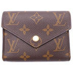 Louis Vuitton Monogram Portefeuille Victorine Rosevalerine Compact Wallet