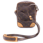 Louis Vuitton Monogram Amazon Mini Shoulder Bag Brown Leather Gold — view 2
