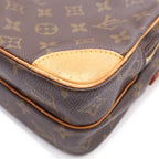 Louis Vuitton Monogram Amazon Mini Shoulder Bag Brown Leather Gold — view 5