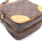 Louis Vuitton Monogram Amazon Mini Shoulder Bag Brown Leather Gold — view 6