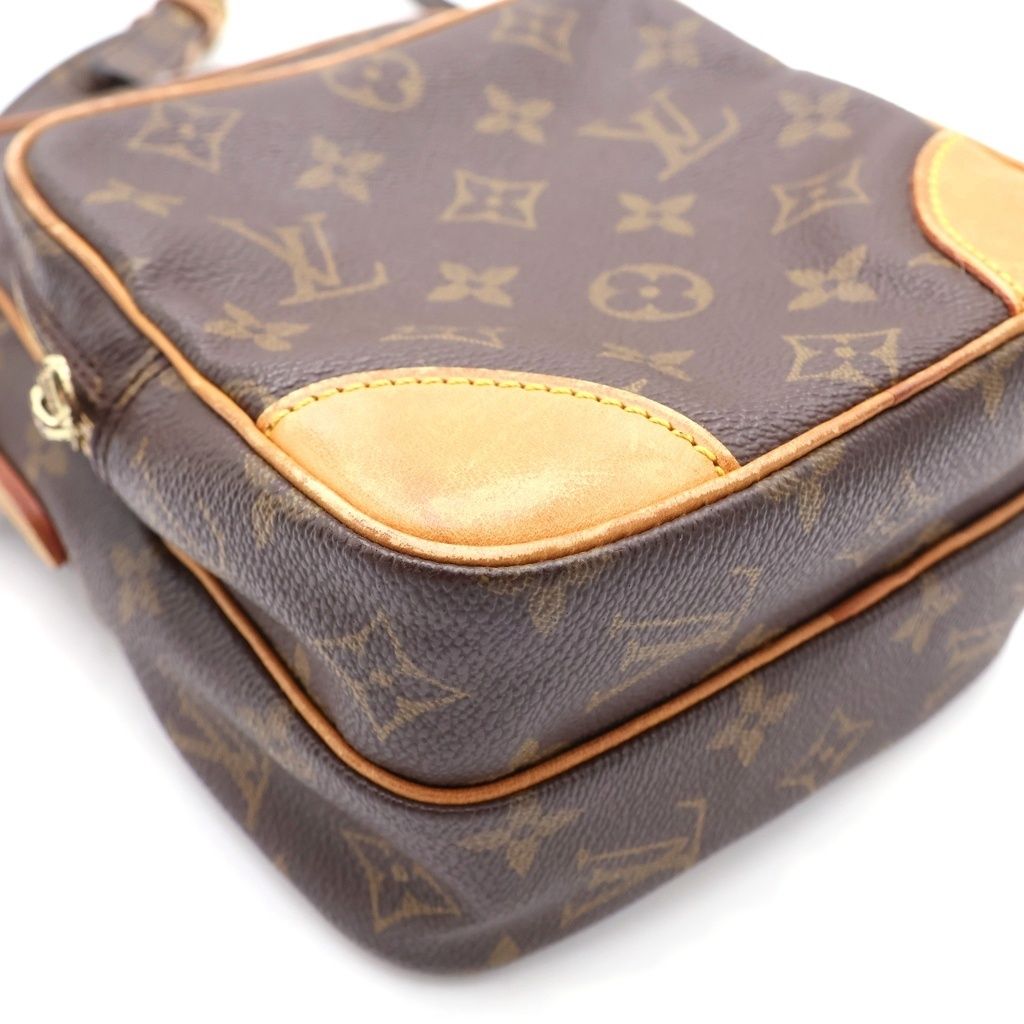 Louis Vuitton Monogram Amazon Mini Shoulder Bag Brown Leather Gold — view 6