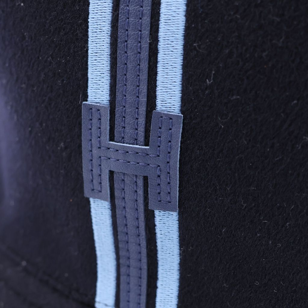 Hermes Bucket Hat Navy 57 — view 7