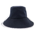 Dior Teddy-d Oblique Bucket Hat Tulle Polyester Cotton Black