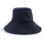 Dior Teddy-d Oblique Bucket Hat Tulle Polyester Cotton Black