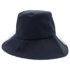 Dior Teddy-d Oblique Bucket Hat Tulle Polyester Cotton Black — view 2