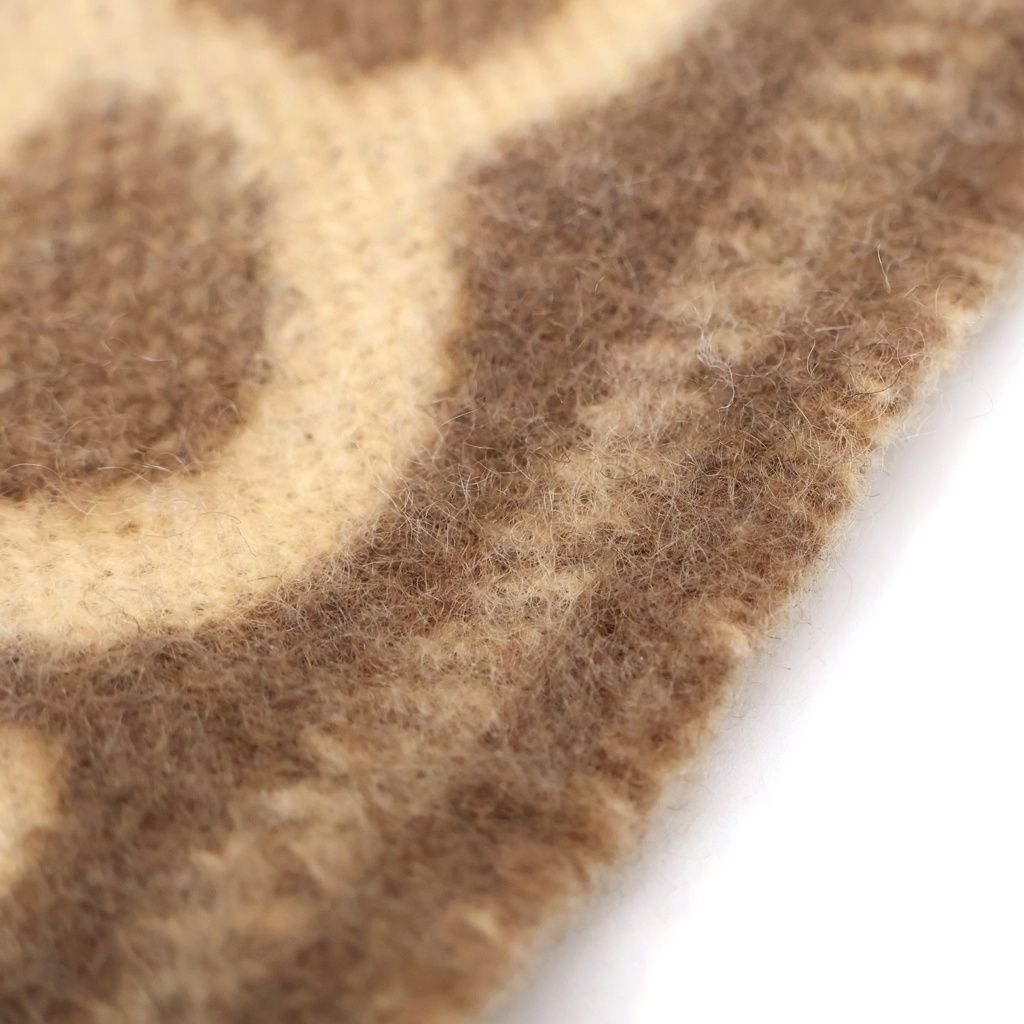 Gucci the Hacker Project All Over Logo Macro Scarf Cashmere Blend All Pattern — view 5