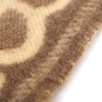 Gucci the Hacker Project All Over Logo Macro Scarf Cashmere Blend All Pattern — view 5