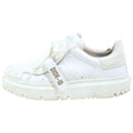 Dior Id Low Cut Sneakers Logo Leather White