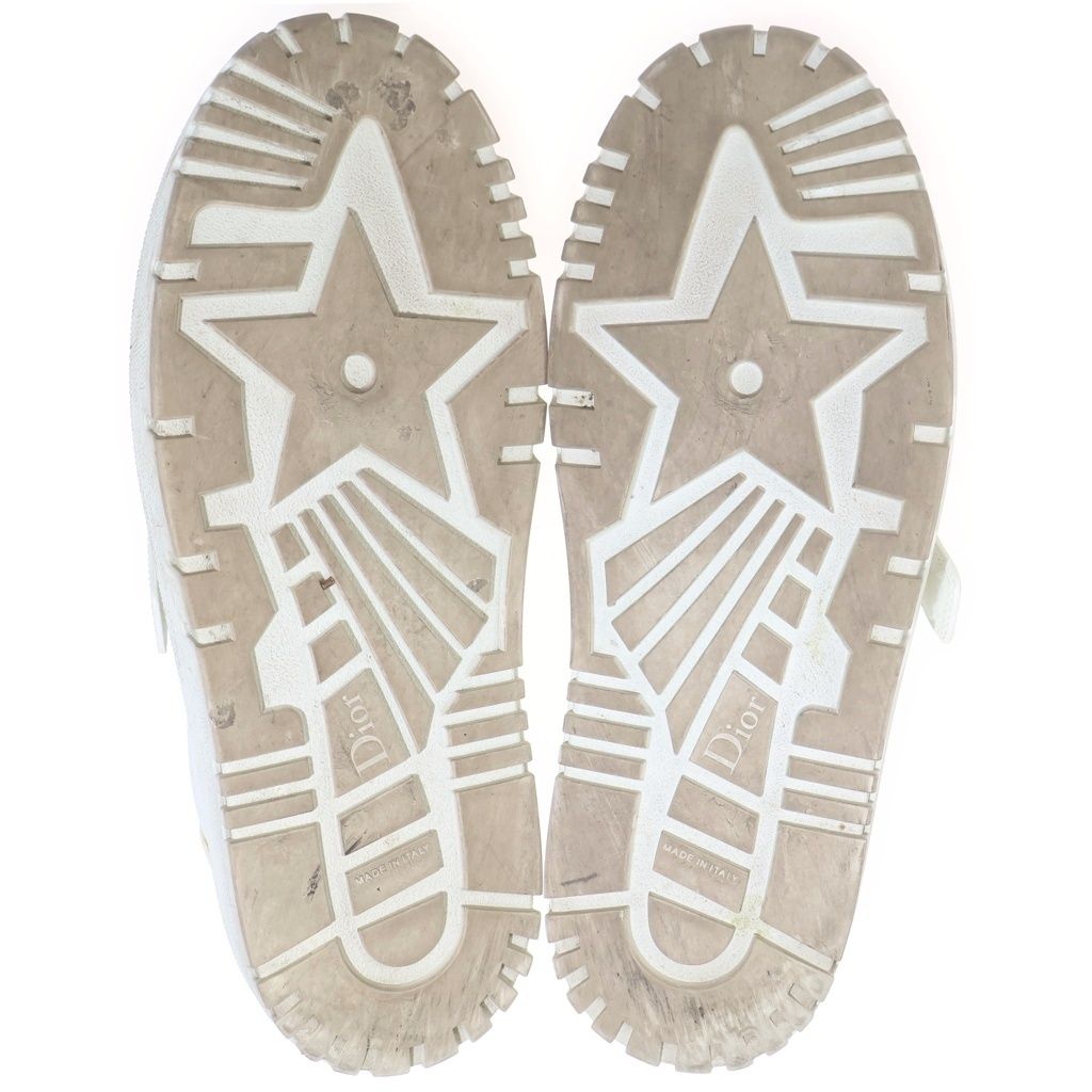 Dior Id Low Cut Sneakers Logo Leather White — view 5