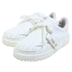 Dior Id Low Cut Sneakers Logo Leather White — view 2