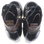 Louis Vuitton Monogram Star Trail Line Short Ankle Boots Heels Leather Gold — view 4