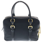 Prada Saffiano Tessuto Nylon Leather 2-Way Shoulder Bag Black — view 2