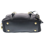 Prada Saffiano Tessuto Nylon Leather 2-Way Shoulder Bag Black — view 4