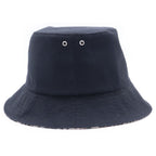 Dior Lining Oblique Pattern Bucket Hat Black — view 4