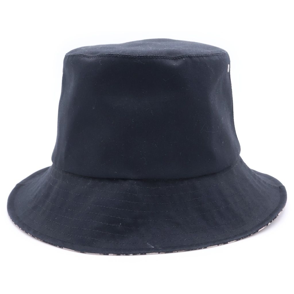 Dior Lining Oblique Pattern Bucket Hat Black — view 5