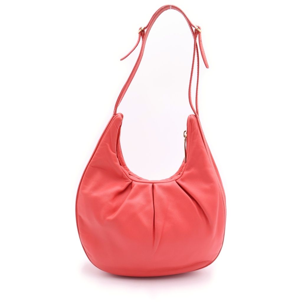 Loewe Anagram Mini Bag Salmon Pink Leather Gold — view 2