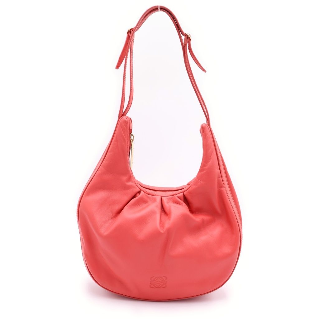 Loewe Anagram Mini Bag Salmon Pink Leather Gold
