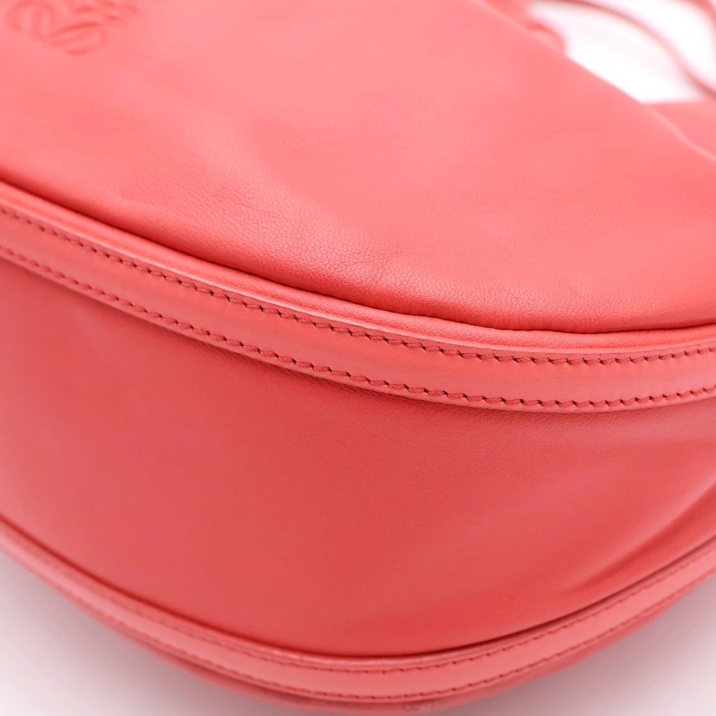Loewe Anagram Mini Bag Salmon Pink Leather Gold — view 5
