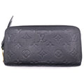Louis Vuitton Monogram Empreinte Zippy Wallet Leather Gold Black