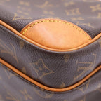 Louis Vuitton Monogram Nile Leather Shoulder Bag Brown — view 5