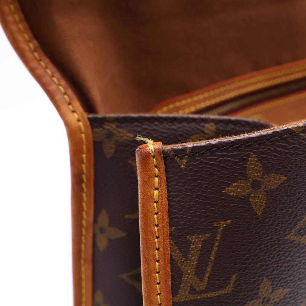 Louis Vuitton Monogram Vivari Leather 2-Way Shoulder Bag Business Brown — view 9