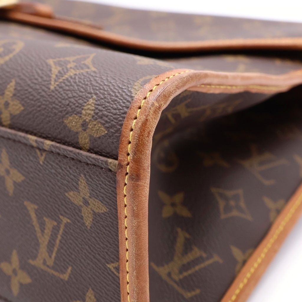 Louis Vuitton Monogram Vivari Leather 2-Way Shoulder Bag Business Brown — view 5